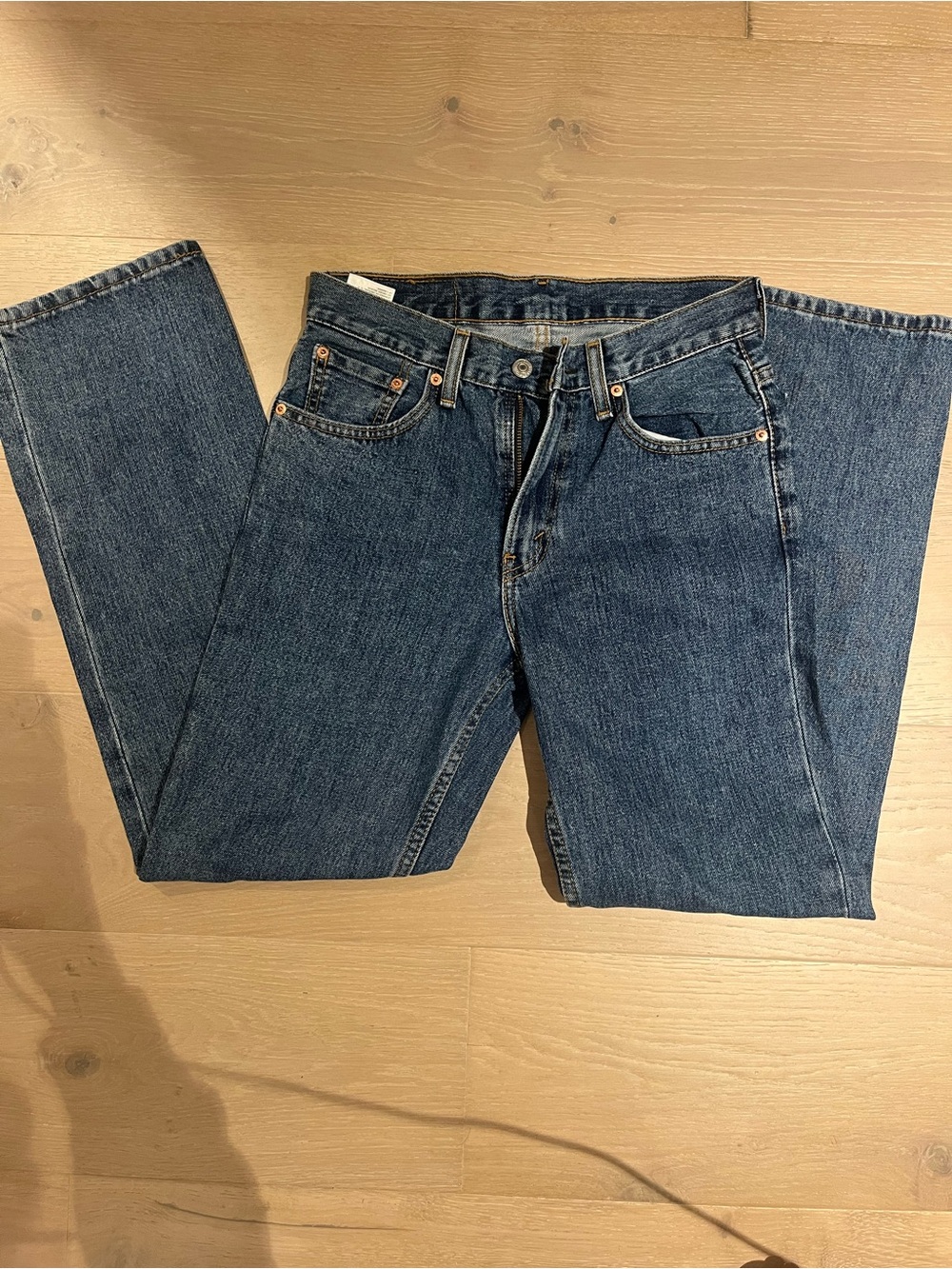 Brand new Levi's Men's Dark Blue Straight Jeans
